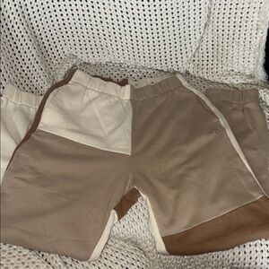 Hollister color block high rise sweatpants